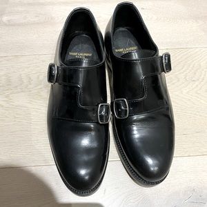 Womens saint laurent derby shoes